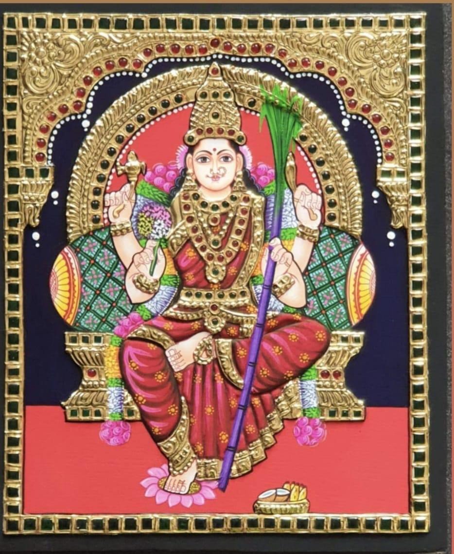 Karumariamman Tanjore Painting